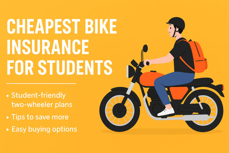 Cheapest Bike Insurance for Students