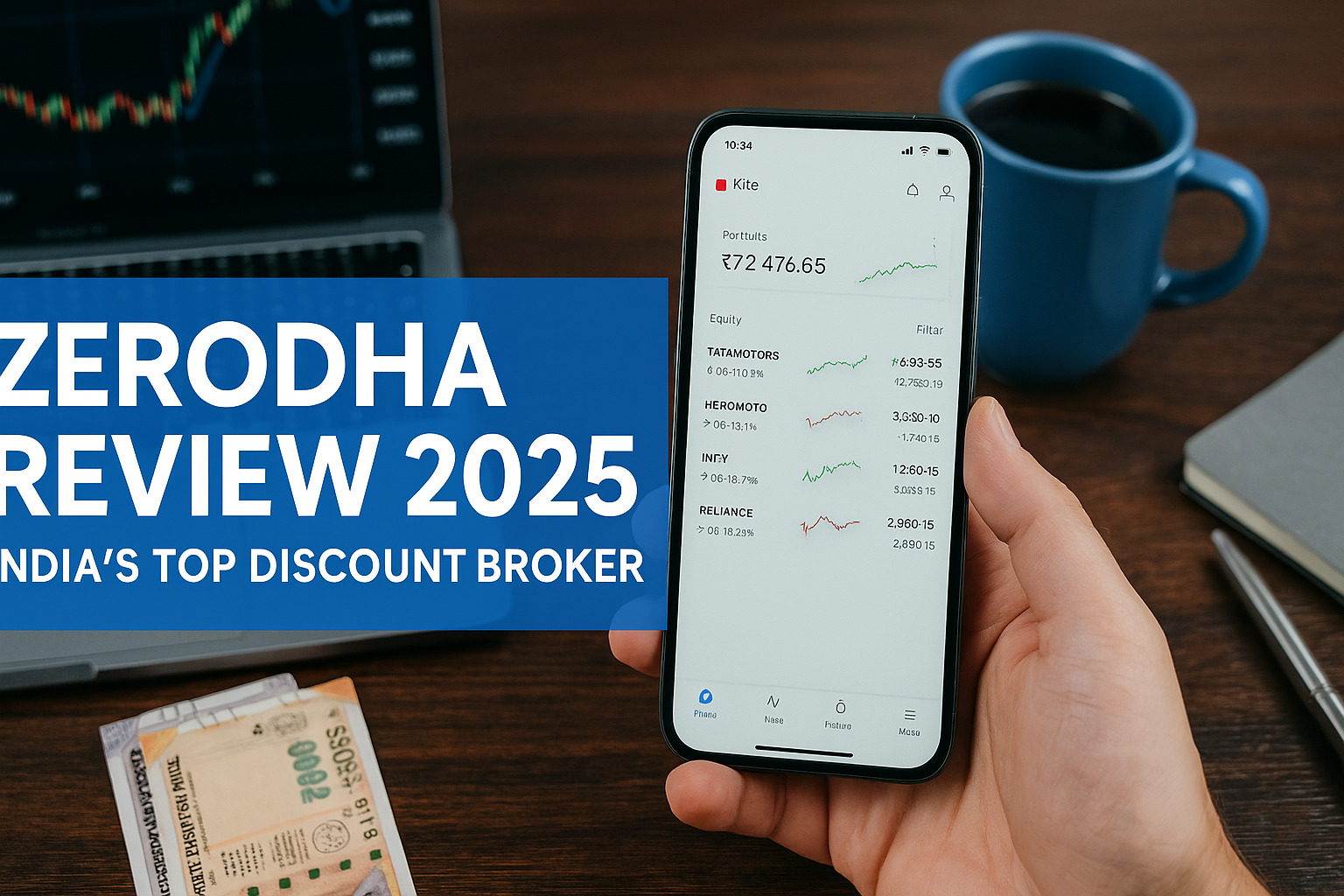 Zerodha Review 2025 – Kya Ye Best Discount Broker Hai India Mein