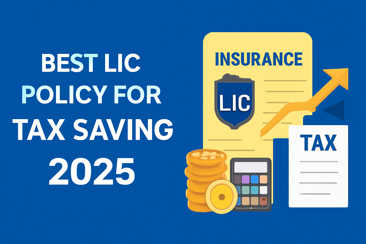 Best LIC Policy for Tax Saving in 2025: A Complete Guide