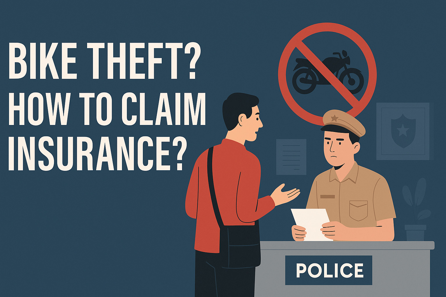 How to Claim Insurance in Case of Bike Theft