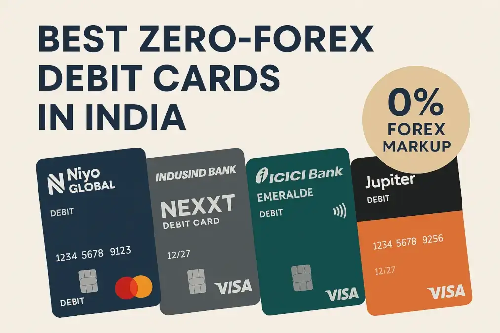 Best Zero-Forex Debit Cards in India (2025)