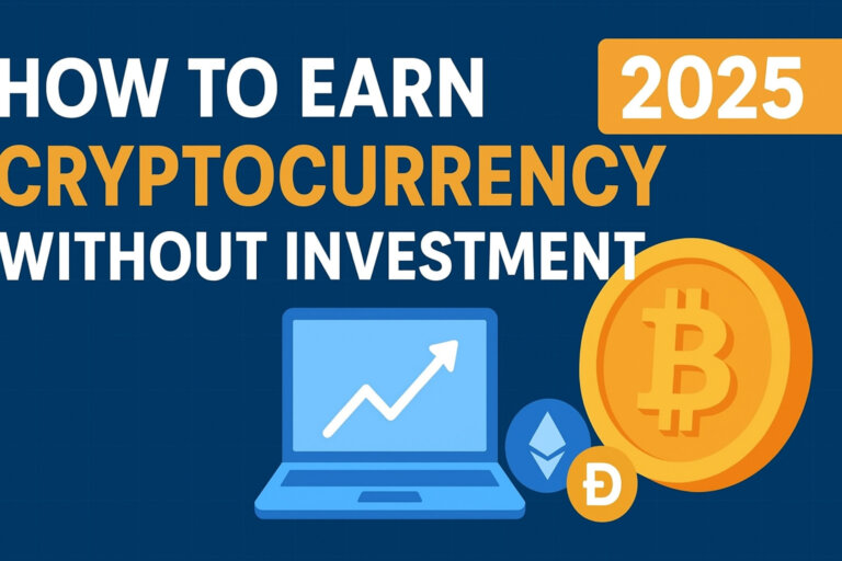 How to Earn Cryptocurrency Without Investment in 2025